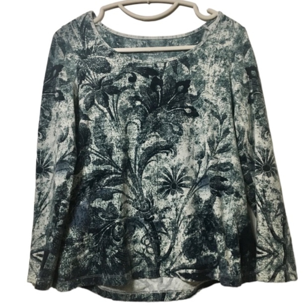 Soft Surroundings Quarter Length Sleeve Shirt Size XS